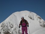 Salita e discesa! in sci-alpinismo da Carbonera di Colere mt. 1043 alla cima del Ferrantino, mt. 2325 (22 genn 09) - FOTOGALLERY